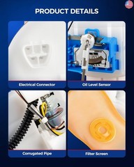 KAX FG1367 Electric Fuel Pump Module Assembly w/Sending Unit, Fit for Hyundai