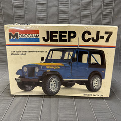 Monogram Jeep CJ-7 Vintage Model Kit 2223 Sealed 1977