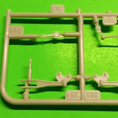 1972 Ford Pickup Truck Moebius 1/25 Frame Chassis Axle Rear End F-250 Ranger 4×4