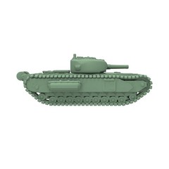 1/700 Military Model Kit British A22 Infantry MKIV Churchill VII Tanks