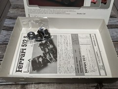 Union Model Co Ferrari 512S Plastic Model Kit