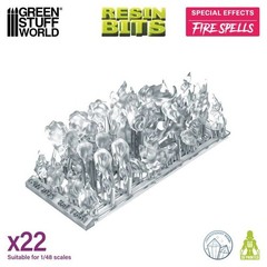 Fire Spells 1:48-1:35 – Resin, miniature, magical spell