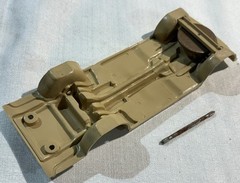 1965 MERCURY MONTEREY MAURADER PARK LANE MONTE CLAIR PROMO MODEL CHASSIS TAN