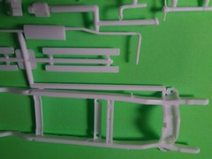 77 1977 Ford Van FANTA Econoline E150 1/25 AMT Frame Chassis Axle Rear End Model