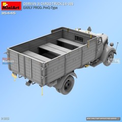 MIA35445 1:35 Miniart German 3t Cargo Truck 3.6-36S Early Production PmQ-Type