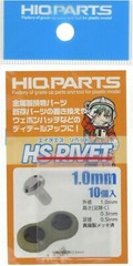 Hi-Q Parts HS Rivet (10pcs) 1.0mm Tools HSR10 from Japan