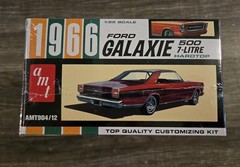 AMT 904/12 1966 Ford Galaxie 500 7-Litre Hardtop Model Kit Brand New Sealed