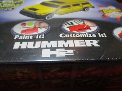Skullduggery Krazy Kars Cast & Paint Hummer H2 1/64 Scale 2 Model Kits in One