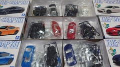Aoshima The Snap Kit Toyota 86 Set of 6 Collectables 17+