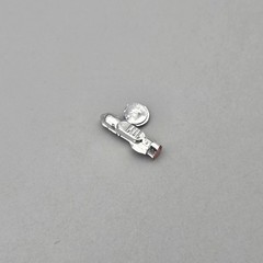 AMT 1/25 1971 71 Ford Mustang Mach 1 Parts Kitbash Chrome Gas Cap #101