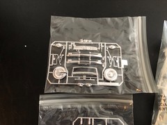 Lindberg 1948 Lincoln Continental 1/25 Kit, New, Open, Parts Sealed in Box