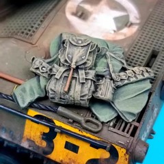 1/35 Tank Diorama Accessories Model Kit Scenario Equipment Ornaments Resin Hobby