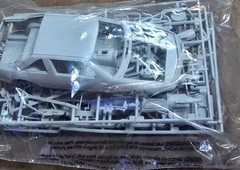 Richard Petty STP Grand Prix 1/25 Model Kit by AMT ERTL Incomplete Missing Wheel