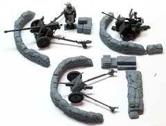 1/35 Sandbag Walls (Curved Emplacements) – Value Gear Details DP004