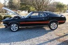 1969 Ford Mustang MACH I 1/18th Scale Waterslide Decals