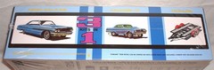 Cal Drag Combo 3 in 1 model kit Ford Galaxie Falcon Funny Car trailer AMT retro