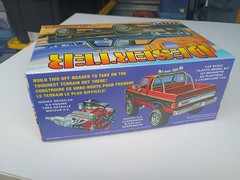 MPC 1984 GMC Deserter Pickup Truck Black 1:25 Scale Model (Parts Kit Only)