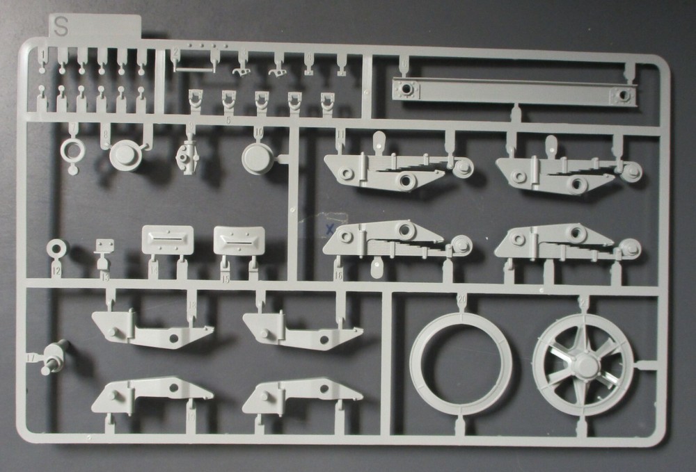 Takom 1/16th Scale Panzer I Ausf B – Parts Tree S from Kit No. 1010