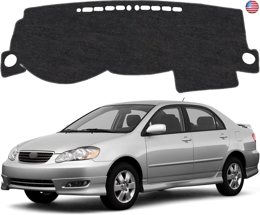 Dash Cover Mat for Toyota Corolla 2003 2004 2005 2006 2007 2008 Non-Slip