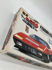 RARE Vintage “Cannonball Run” Ferrari 512BB model car kit, NIB, motorized