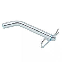 Class 5 5/8 In. Dia Hitch Pin with Clip 4 In. Span Fits 2,2-1/2 In. and 3 In. Re