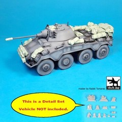 Black Dog 1/35 Stowage & Accessories for Sd.Kfz.234/2 Puma WWII (Italeri) T35266