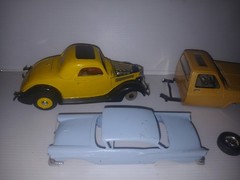 Monogram Revell Junkyard Built Parts Lot 1/32 1/24 1/25 Model Car Parts