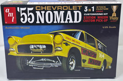 AMT1297/12 1955 Chevrolet Nomad Model 3-In-1 Kit 1/25 Scale ~ Sealed Parts Bag