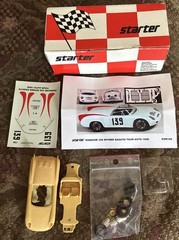 Starter Porsche 356 Spyder Zagato Tour Auto 1858 Resin Kit 1:43 Por166 France