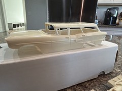 R & R RESIN 1958 PONTIAC BONNEVILLE WAGON RESIN KIT! CIRCA 90’s-2000’s! VMCP!