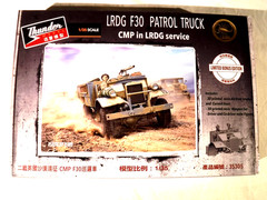 1/35 Thunder Model LRDG F30 Patrol Truck CMP in LRDG Service w/2 Troopers #35305