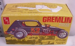 AMT GREMLIN MODIFIED STOCKER RACE CAR MODEL KIT 1:25 T175