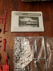 Revell ’57 FORD RANCHERO 1/25 Model Kit 7396, New Open Box Complete