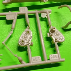 1972 Ford Pickup Truck Moebius 1/25 Frame Chassis Axle Rear End F-250 Ranger 4×4