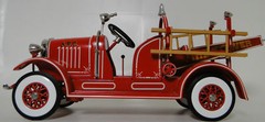 Fire Engine Truck Ford Built 1 Metal Model Vintage 1930 T 24 Pickup Car 16 A 25