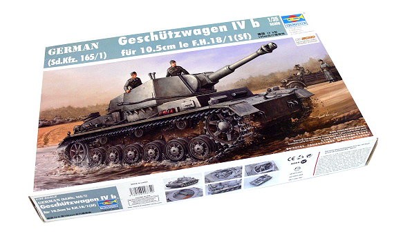 TRUMPETER 00374 Military Model 1/35 German Geschutzwagen IV b Scale Hobby P0374