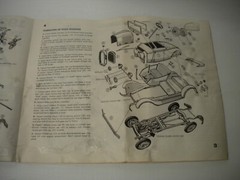 Vintage AMT 1929 Ford Model A Trophy Series Double Original Model Instructions