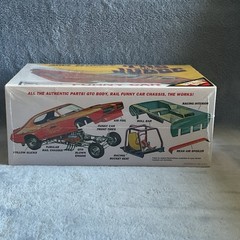 MPC Arnie Beswick’s The Super Judge Funny Car 1:25 Red Unassembled Plastic Mode…
