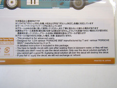 SHUNKO Decal Sheet 1:24 Scale Leyton House Porsche 962C 1987 Le Mans # SHK-D333