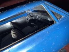66 chevy chevelle malibu ss rat 427 model car Incomplete Junkyard Car