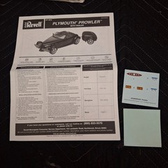 Revell 1:25 Plymouth Prowler with Trailer 1/25 Scale Model Kit 85-0874 2007