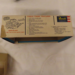 Vintage Revell 57 Chevy Bel-Air 1/25 Scale Model Kit H-1284 Built