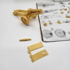 SIG 150mm Wespe Models 1:48 SCALE – resin kit 48017 Partially Built