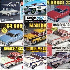 1964 Dodge 330 DRIVESHAFT & LOOP for Lindberg AMT 1:25 Model Kit 64