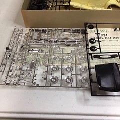 Jo-Han Classic 1934 Mercedes-Benz 500K Special Sports Roadster 1:25 Kit Open Box