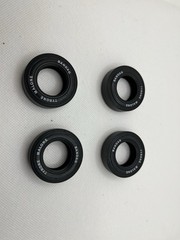 1/25 Scale Tyrone Malone Drag Slicks, Lot Of 4 AMT Model Kit Parts