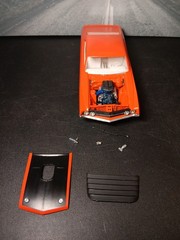 Revell 1970 Ford Torino Cobra Jet 1:25 EXTREMELY Well Built Kit (RD DESCRIPTION)
