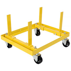750 Lbs Heavy-Duty Rolling Engine Stand, Steel Construction with Casters and Saf