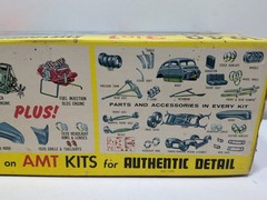 ✨VINTAGE✨ AMT 1939 1940 Ford Coupe Model Kit BOX ONLY 1/25 3in1