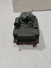 Academy Hobby Model Kits 1/35 Scale U S M3A1 Stuart Light Tank 1398 NEARLY BUILT